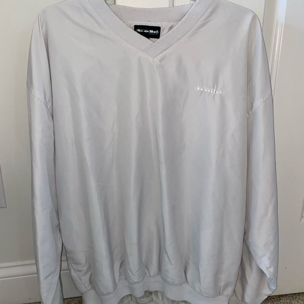 Bills Golf Pullover Windbreaker ; Size Large ; White